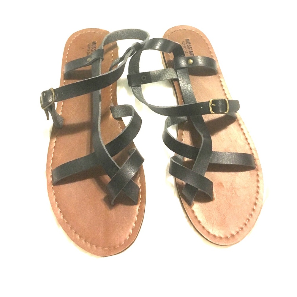 Gladiator sandals Target Black 9M Mossimo flats